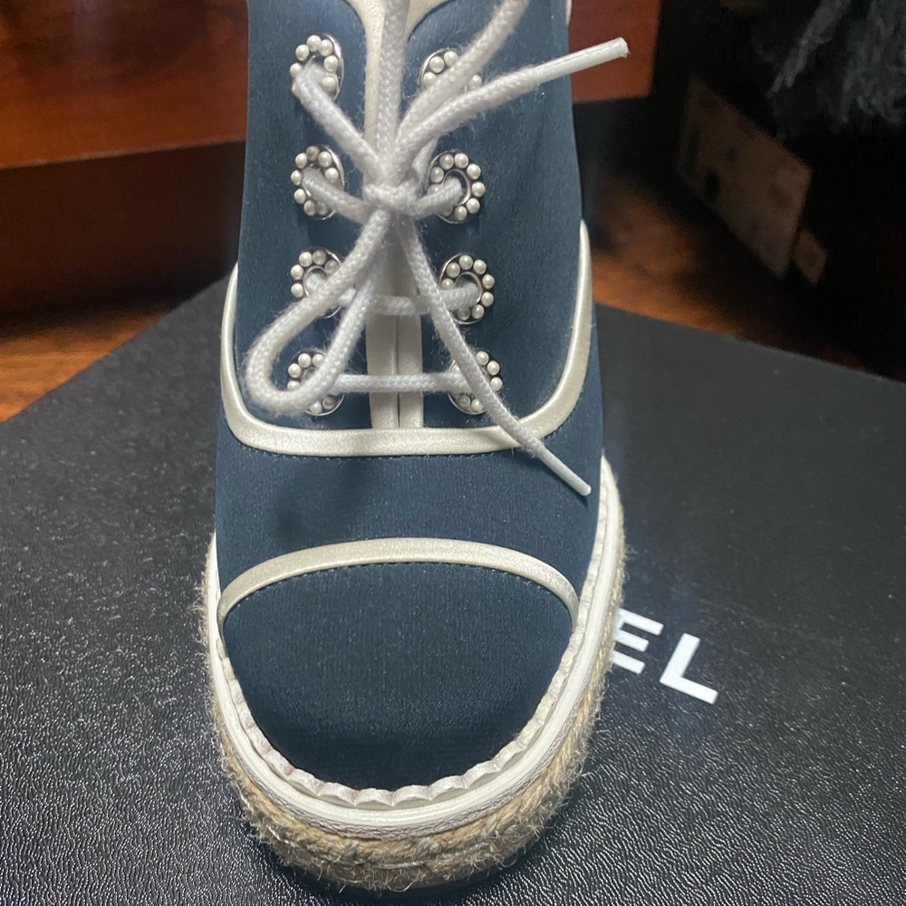 Channel Ankle boots
